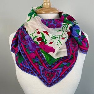 Vintage Liz Claiborne Square Scarf